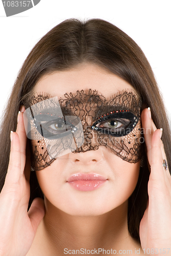 Image of girl at mask