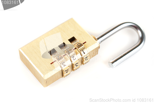 Image of closed code lock