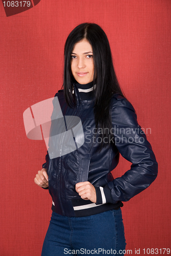 Image of girl at jacket