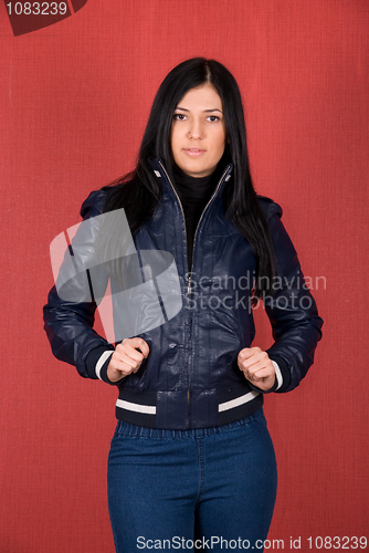 Image of girl at jacket
