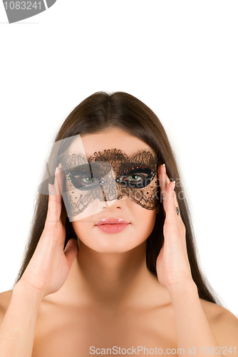 Image of girl at mask