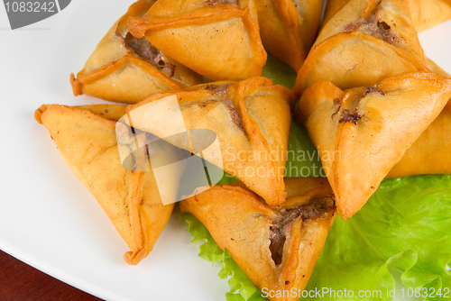 Image of Meat roasted dumplings