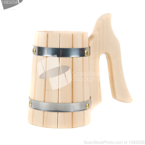 Image of wooden handmade mug