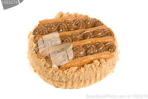 Image of tasty cream cake