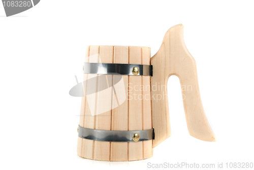 Image of wooden handmade mug