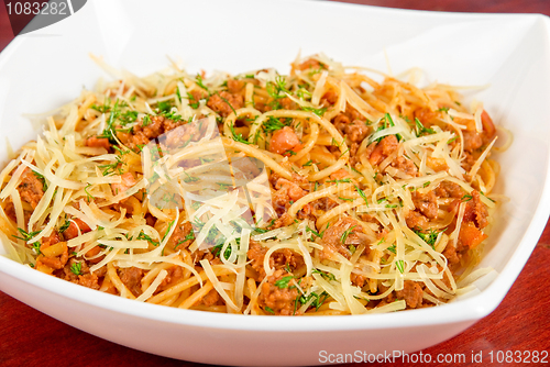 Image of Pasta with meat