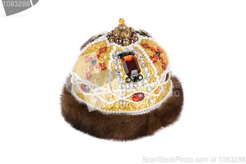 Image of Regal kings fur crown