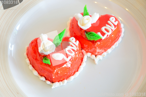 Image of Valentine cupcake