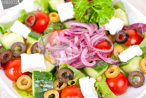 Image of greece salad