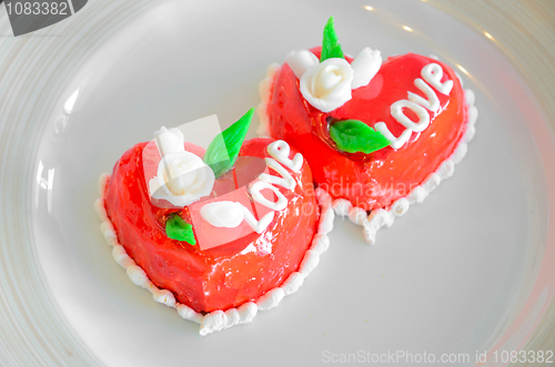 Image of Valentine cupcake