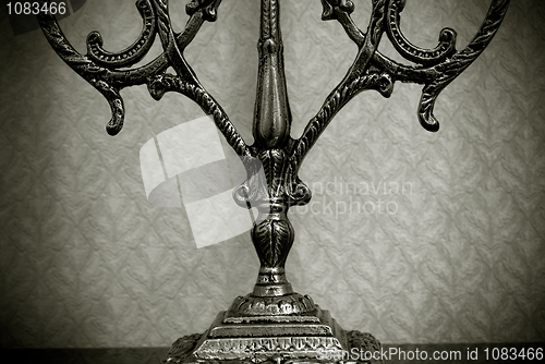 Image of candlestick close-up 