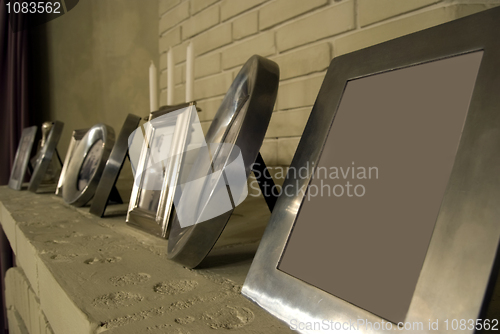 Image of fire-place shelf