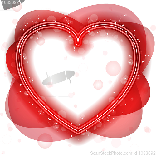 Image of Happy Valentine's Day Neon Heart