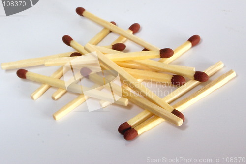 Image of pile of matches