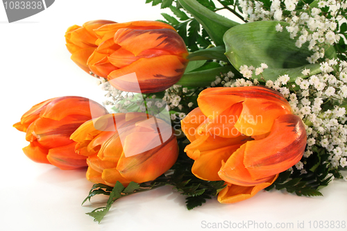 Image of bouquet of tulips