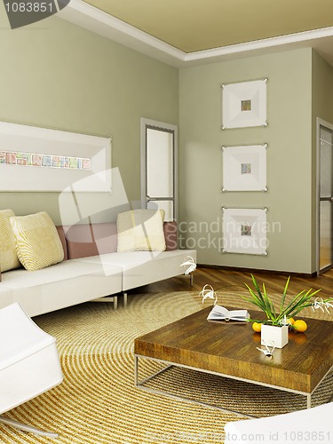 Image of 3D render interior