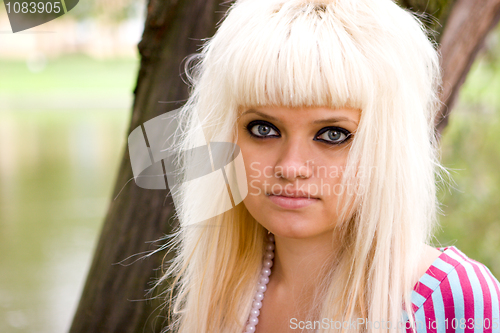 Image of young blond woman