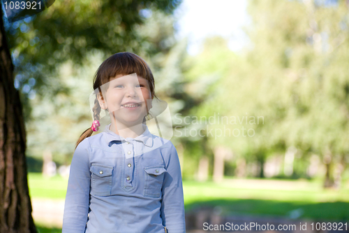 Image of Laughing little girl
