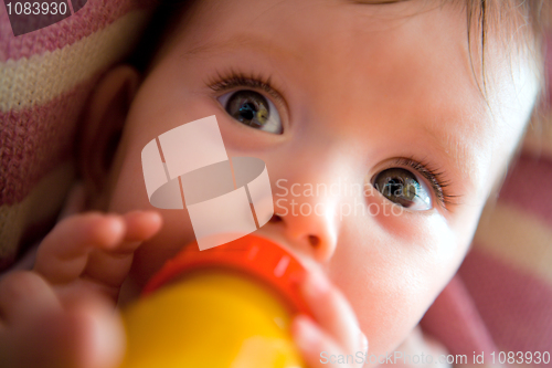 Image of Baby eating