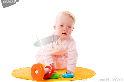 Image of Baby playing