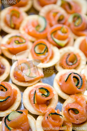 Image of salmon canape 