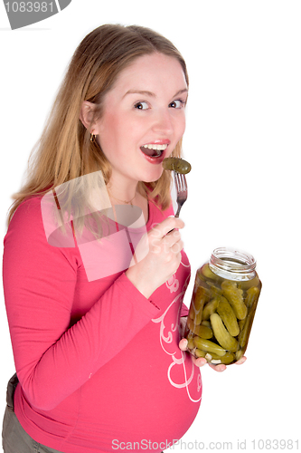 Image of tasting pickle