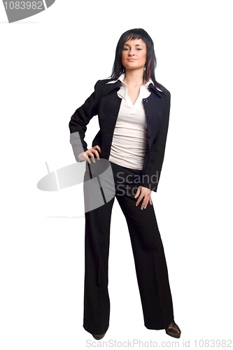 Image of Young business woman