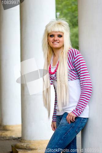 Image of Smiling young woman