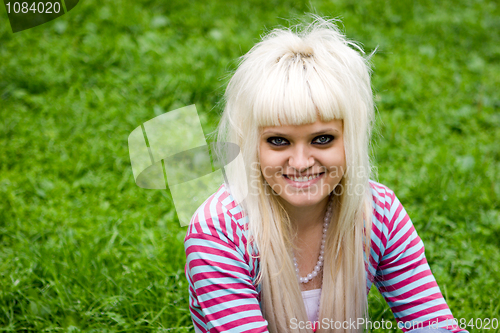 Image of Smiling young woman