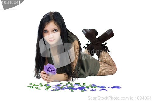 Image of Beautiful young woman