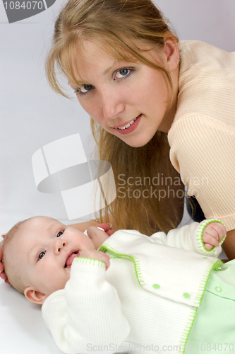 Image of Mother with baby