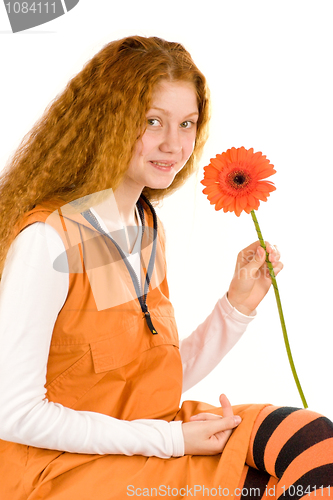 Image of Redhead woman