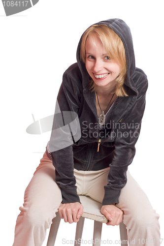 Image of Laughing woman