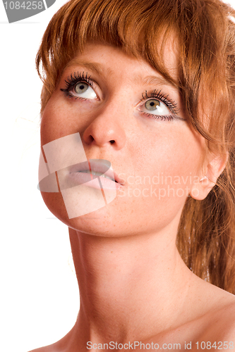 Image of Dreaming woman