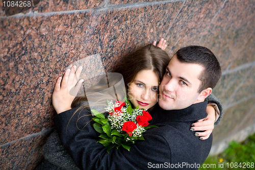 Image of Two young lovers