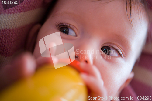 Image of Baby eating