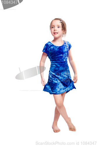 Image of Dancing little girl