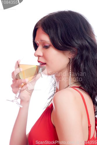 Image of drinking wine