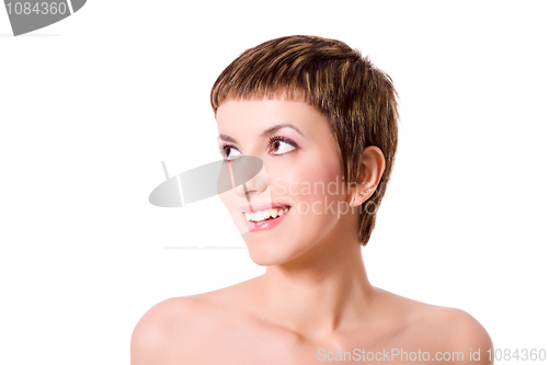 Image of cheerful woman