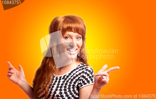 Image of Redhead woman