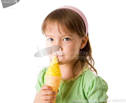 Image of Ice-cream girl