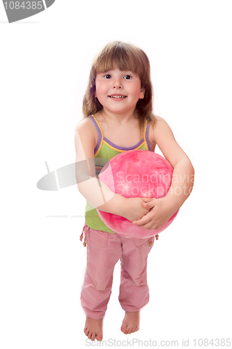 Image of Girl with ball