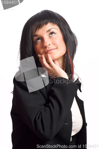 Image of Young business woman