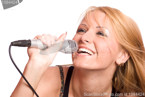 Image of girl singing