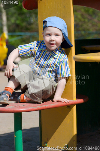 Image of Boy on playground