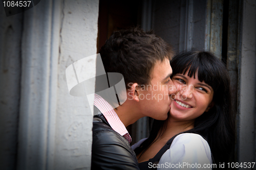 Image of Happy young couple