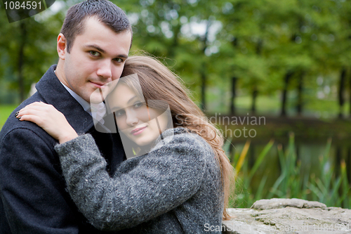 Image of Two young lovers