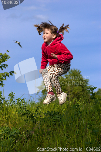 Image of Jumping kid