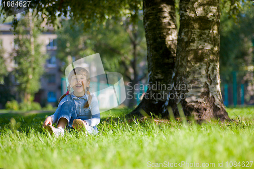 Image of Laughing little girl