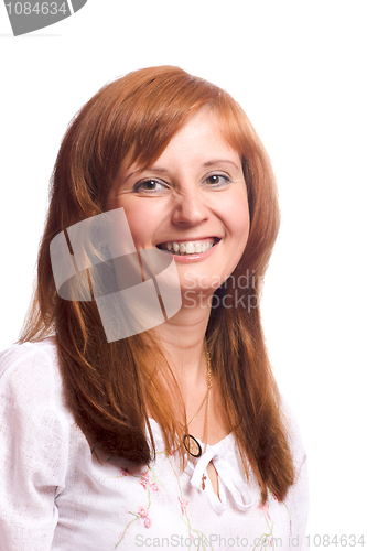 Image of Redhead woman